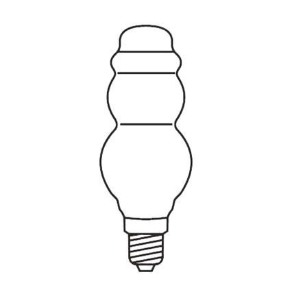 JUEGO 3x Bombilla de repuesto FIGURINE E10/20V/0,1A blanco, fabricado en la UE