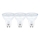 JUEGO 3x Bombilla LED GU10/3,1W/230V 2700K - GP