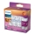 JUEGO 3x Bombilla LED regulable Philips Warm Glow GU10/3,8W/230V 2200-2700K CRI 90