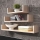 JUEGO 3x Estante de pared TRIO roble sonoma