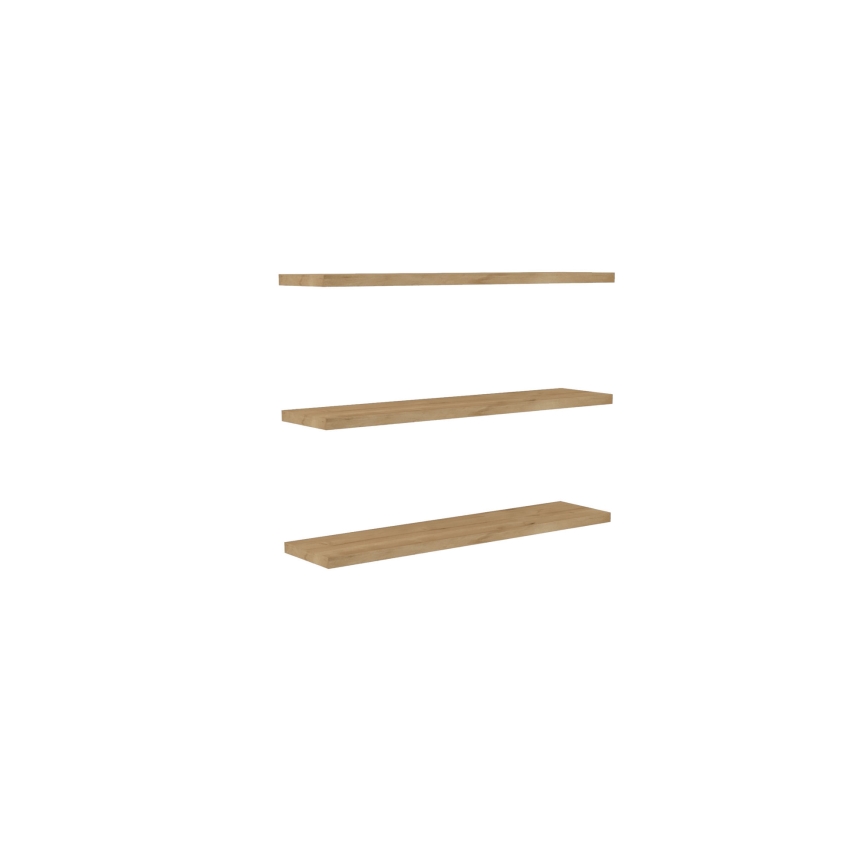 JUEGO 3x Estantería de pared BOSS beige