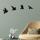 JUEGO 4x Decoración de pared pájaros