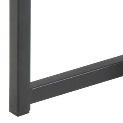 Juego de 2 mesas de centro SARON, roble/negro