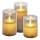 Juego de 3 velas LED LED/6xAA