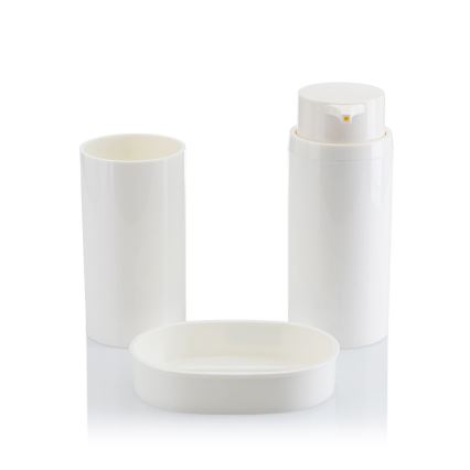 Juego de accesorios de baño CARMEN 5 pz blanco