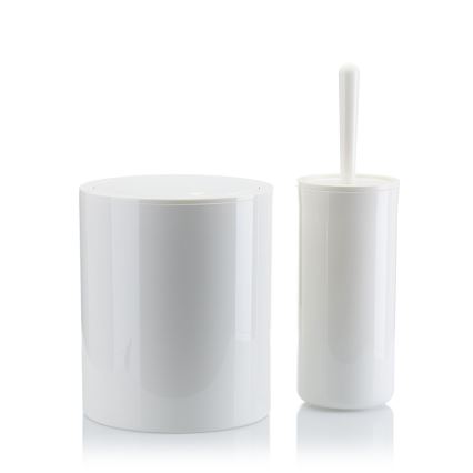 Juego de accesorios de baño CARMEN 5 pz blanco