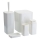 Juego de accesorios de baño SIERRA 5 pz blanco