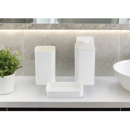 Juego de accesorios de baño SIERRA 5 pz blanco