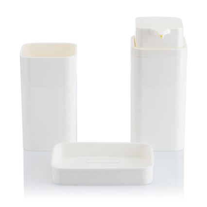 Juego de accesorios de baño SIERRA 5 pz blanco