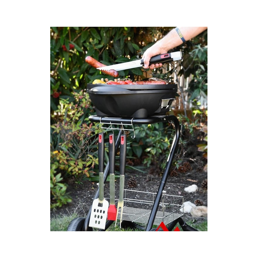 Juego de utensilios para asar a la parrilla 4 pz