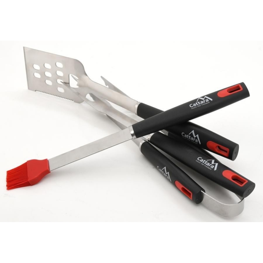 Juego de utensilios para asar a la parrilla 4 pz