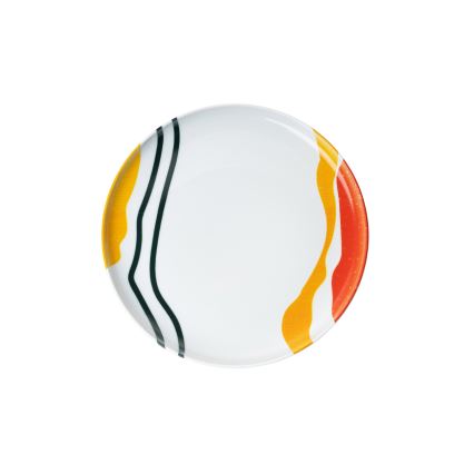 Juego de vajilla 18 piezas multicolor/porcelana