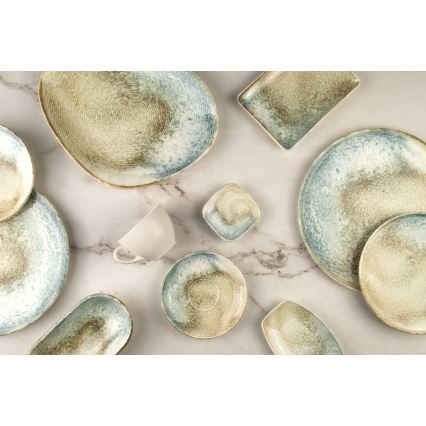 Juego de vajilla 18 piezas multicolor/porcelana