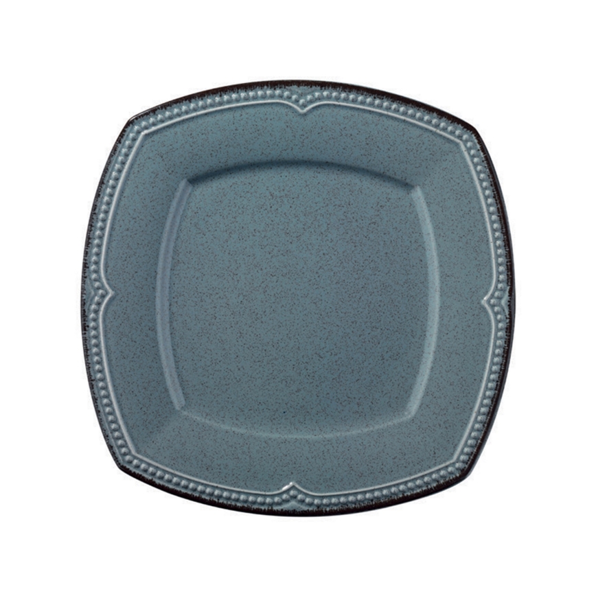 Juego de vajilla 24 piezas azul/porcelana