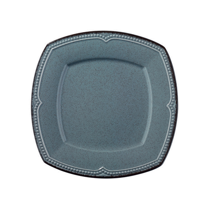 Juego de vajilla 24 piezas azul/porcelana