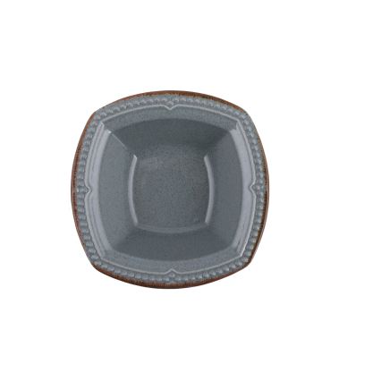 Juego de vajilla 24 piezas azul/porcelana