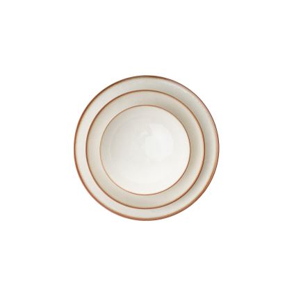 Juego de vajilla 24 piezas beige/porcelana