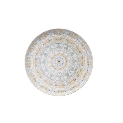 Juego de vajilla de 12 piezas multicolor/porcelana