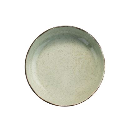 Juego de vajilla de 12 piezas, verde / porcelana