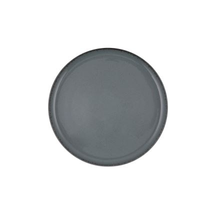 Juego de vajilla de 16 piezas, porcelana gris