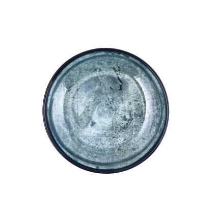 Juego de vajilla de 18 piezas azul/porcelana