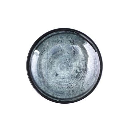 Juego de vajilla de 18 piezas azul/porcelana