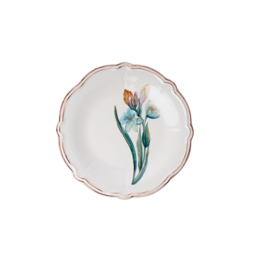 Juego de vajilla de 18 piezas multicolor/porcelana