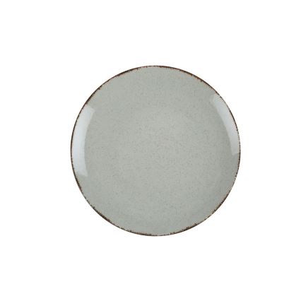 Juego de vajilla de 18 piezas verde/porcelana