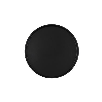 Juego de vajilla de 20 piezas negra/gres