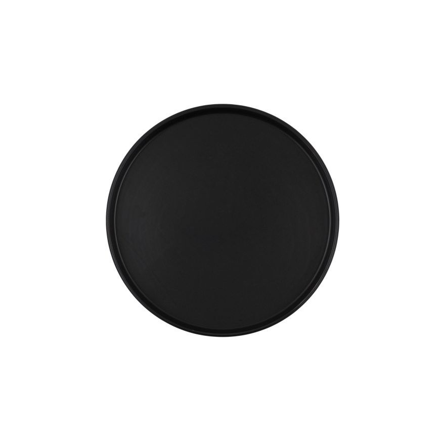 Juego de vajilla de 20 piezas negra/gres