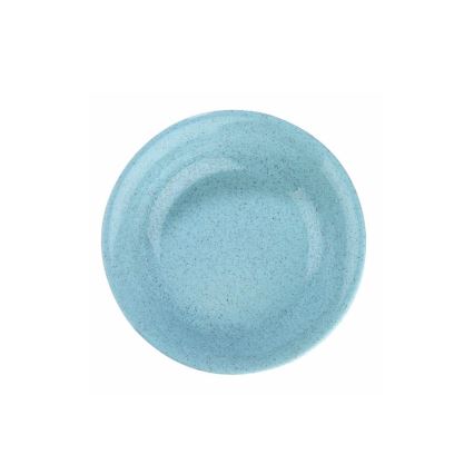 Juego de vajilla de 24 piezas, azul/porcelana