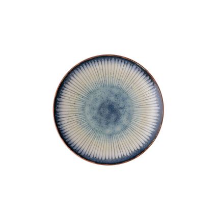 Juego de vajilla de 24 piezas azul/porcelana