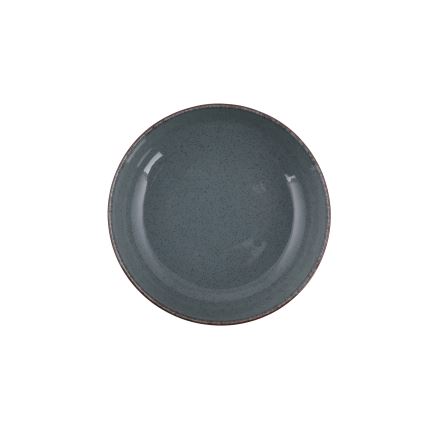 Juego de vajilla de 24 piezas, azul/porcelana