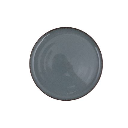 Juego de vajilla de 24 piezas, azul/porcelana