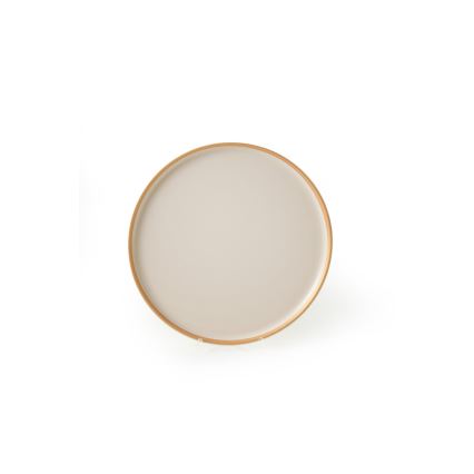 Juego de vajilla de 24 piezas beige/cerámica