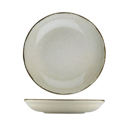 Juego de vajilla de 24 piezas beige/porcelana