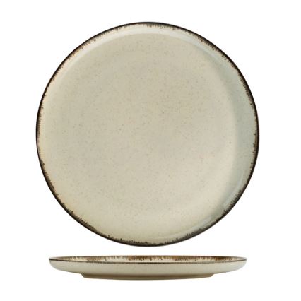 Juego de vajilla de 24 piezas beige/porcelana