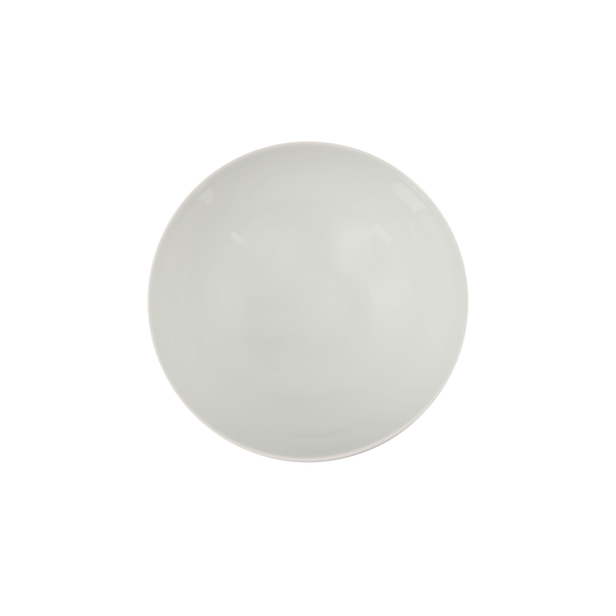 Juego de vajilla de 24 piezas blanca/azul/porcelana