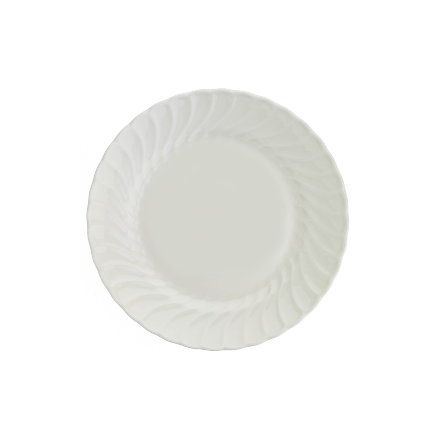 Juego de vajilla de 24 piezas blanco/porcelana