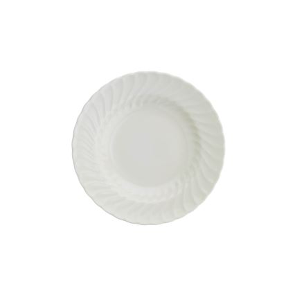 Juego de vajilla de 24 piezas blanco/porcelana