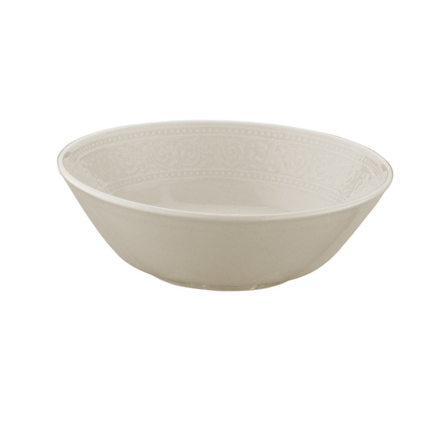 Juego de vajilla de 24 piezas blanco/porcelana