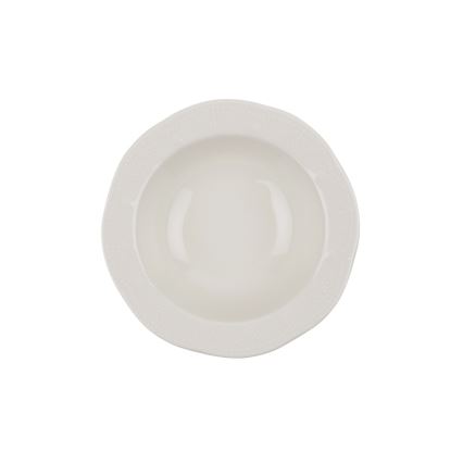 Juego de vajilla de 24 piezas, blanco/porcelana