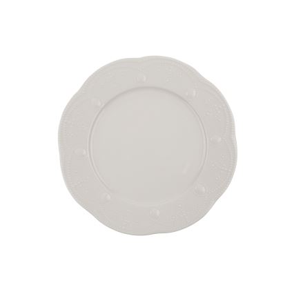 Juego de vajilla de 24 piezas, blanco/porcelana