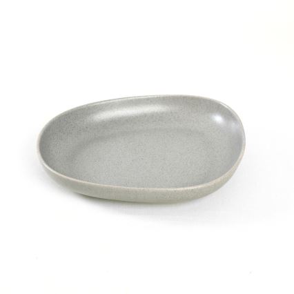 Juego de vajilla de 24 piezas, gris/gres