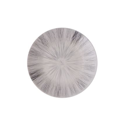 Juego de vajilla de 24 piezas gris/porcelana