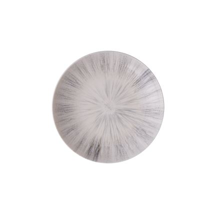 Juego de vajilla de 24 piezas gris/porcelana