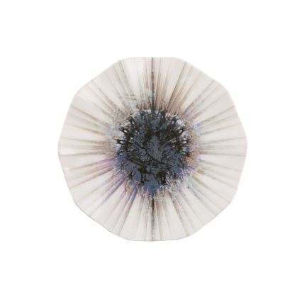 Juego de vajilla de 24 piezas marrón/porcelana