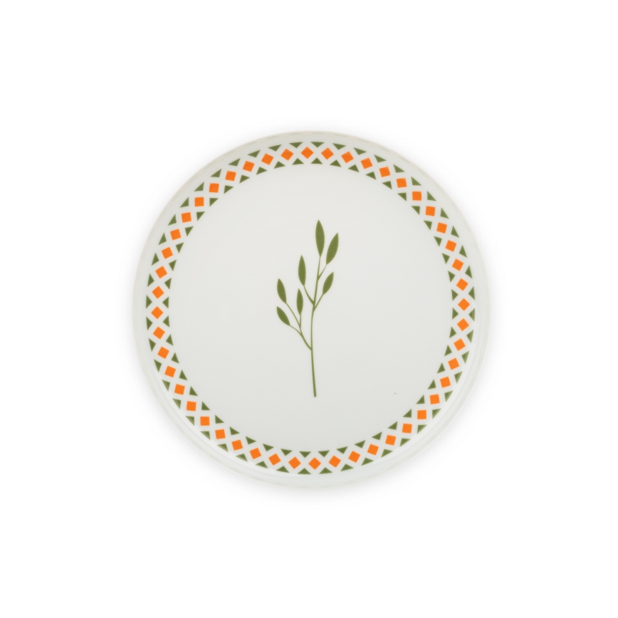 Juego de vajilla de 24 piezas multicolor/porcelana