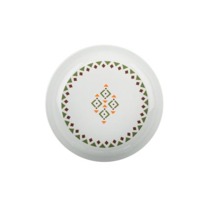 Juego de vajilla de 24 piezas multicolor/porcelana