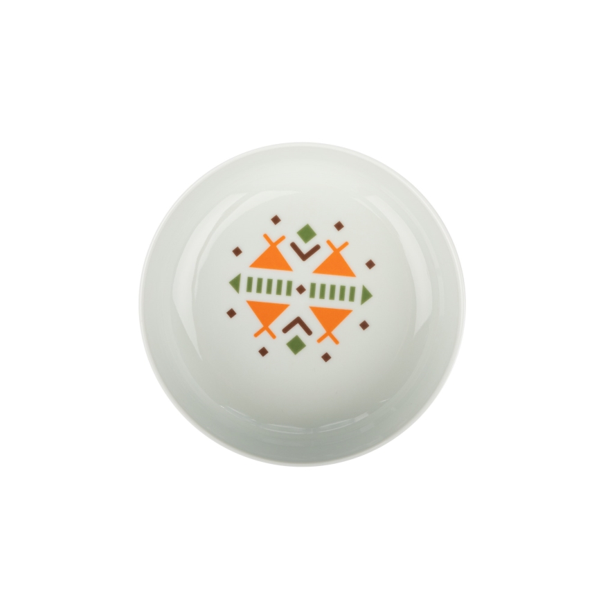 Juego de vajilla de 24 piezas multicolor/porcelana